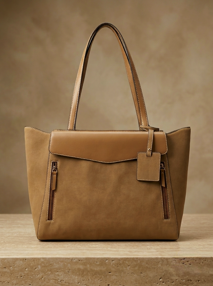 The Metropolitan Tote - Caramel
