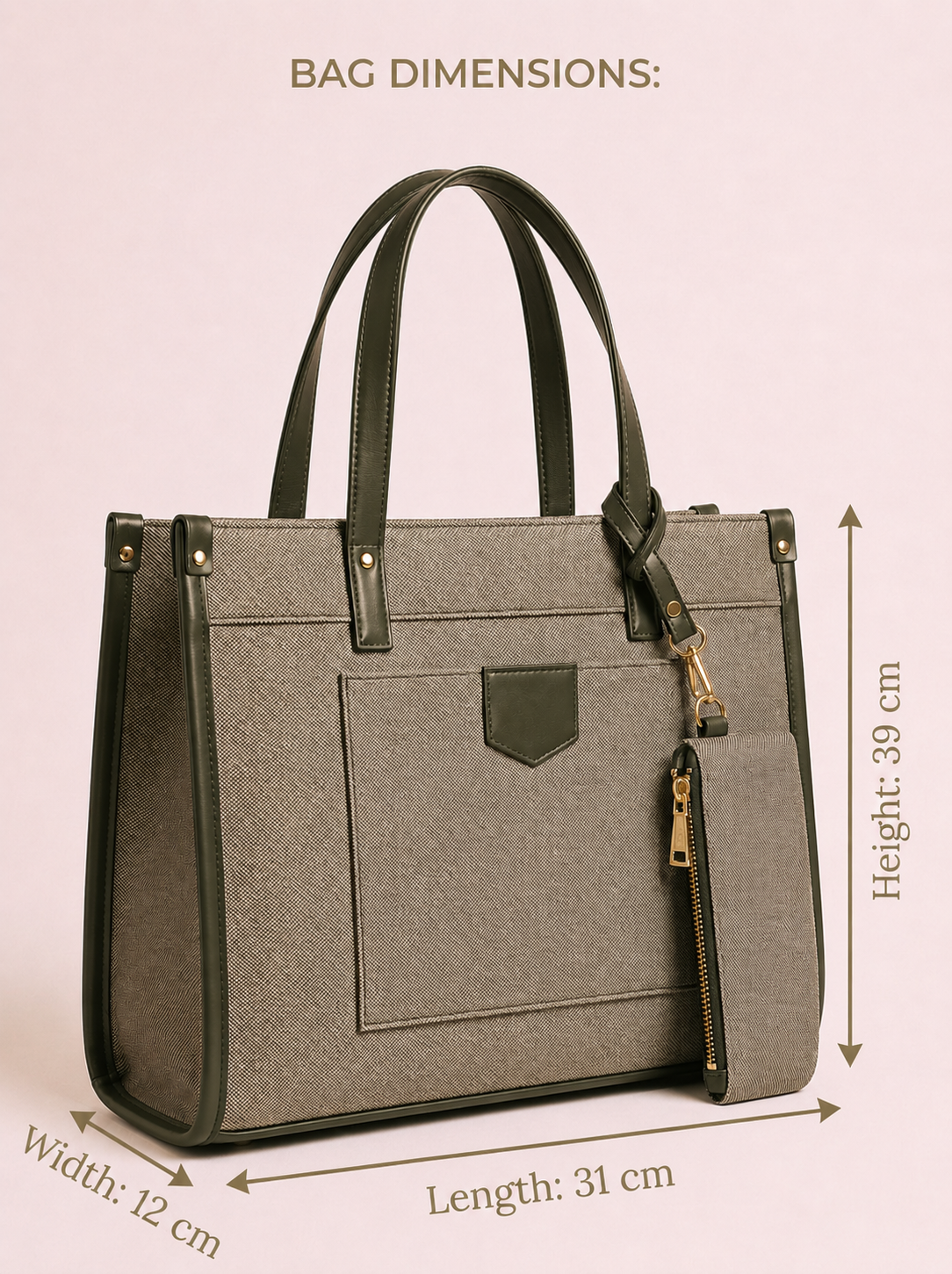 The Everyday Power Tote - Olive