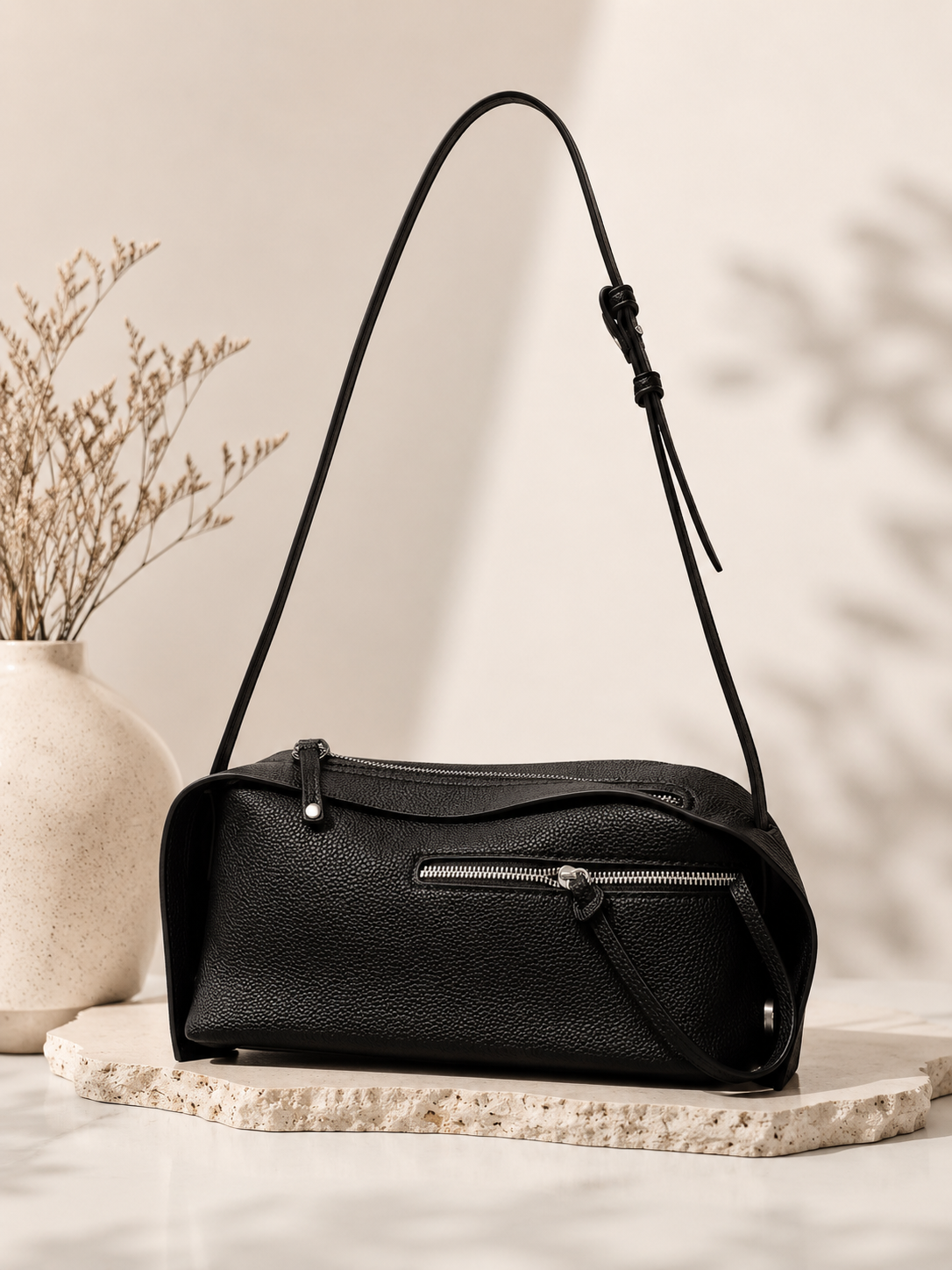 The Luxe Line Shoulder Bag