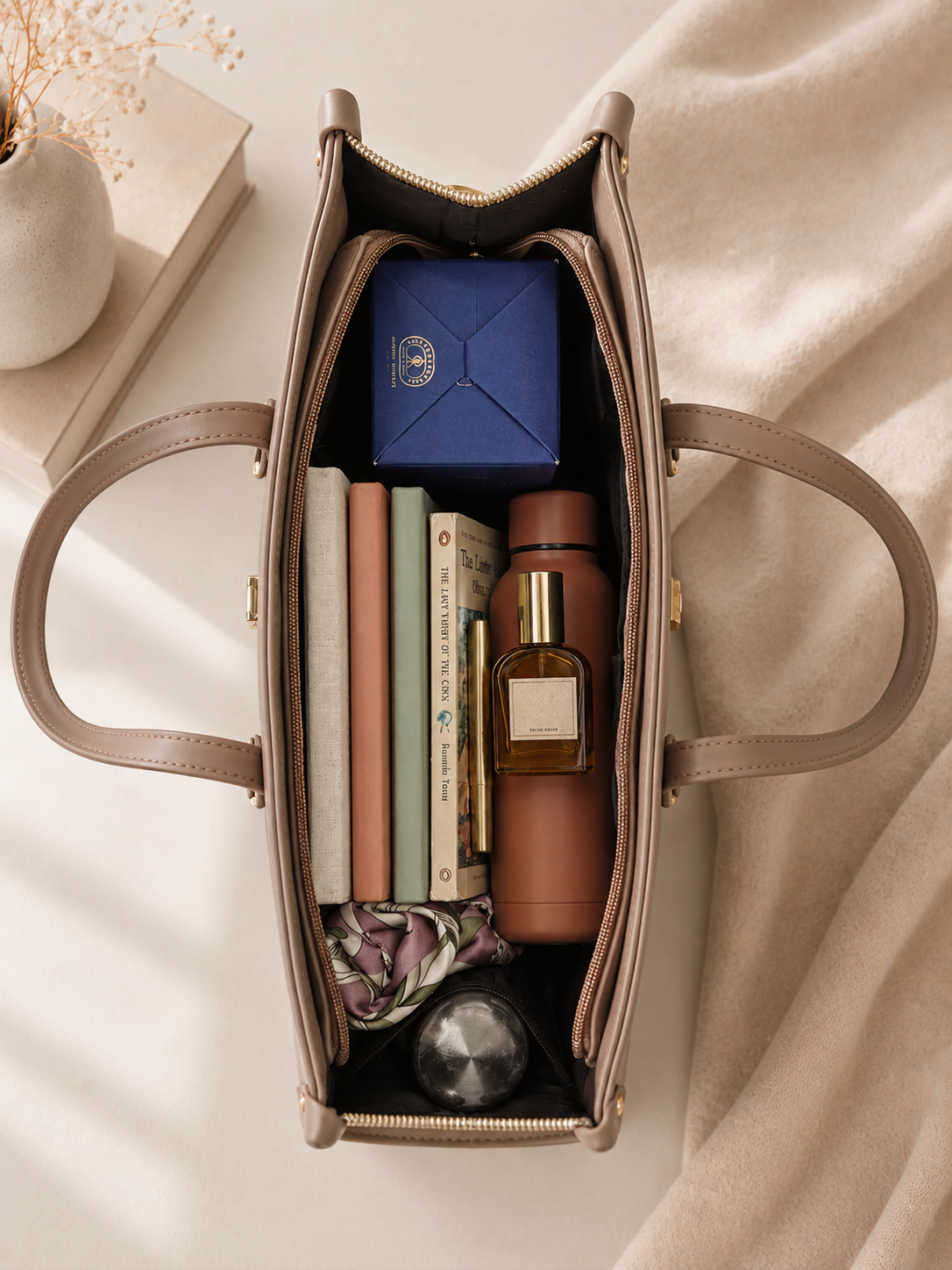 Carry It All Tote -Brown