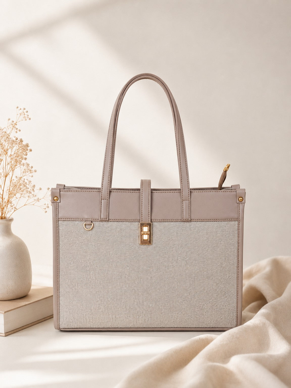 Carry It All Tote - Mauve