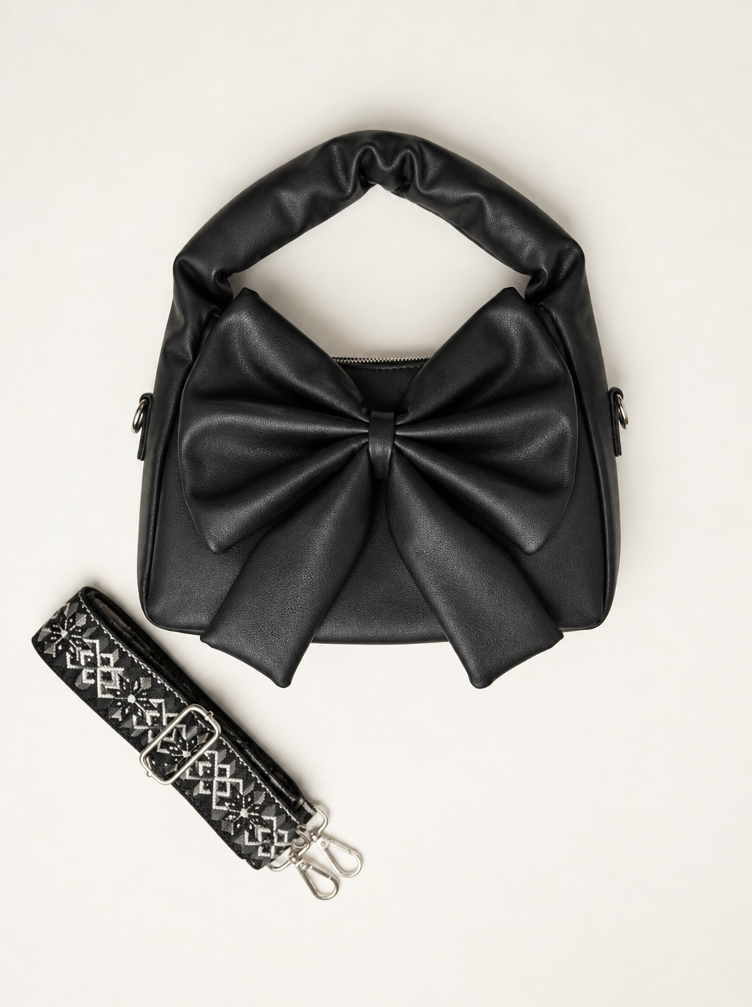 Midnight Noir Bow Mini