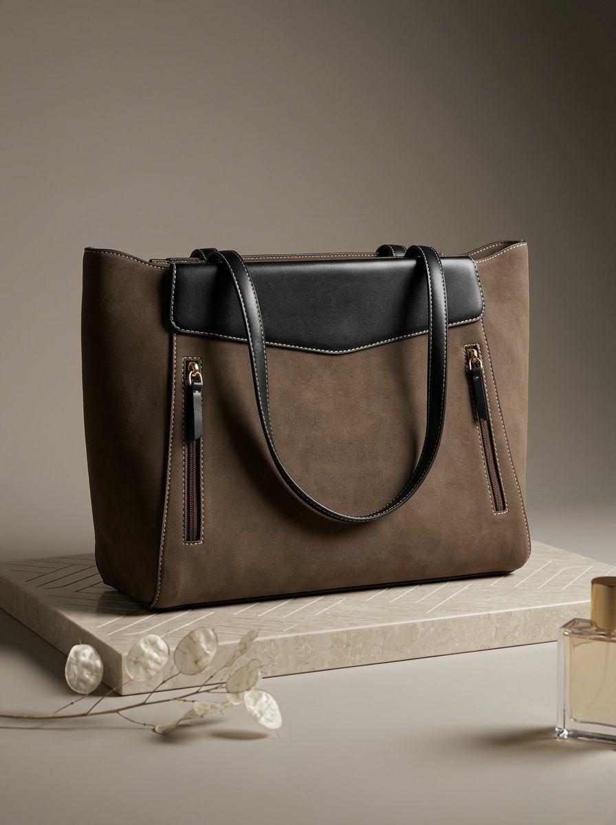 The Metropolitan Tote - Brown
