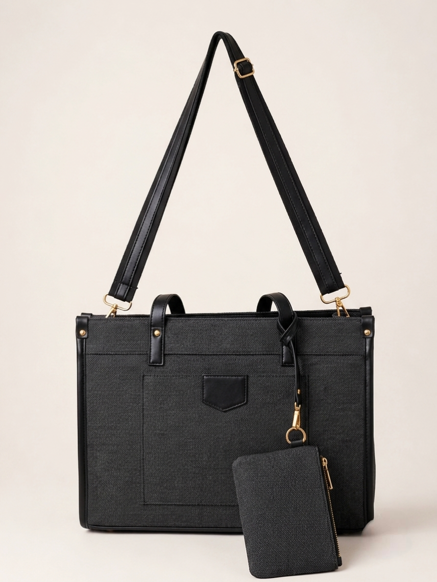 The Everyday Power Tote - Black