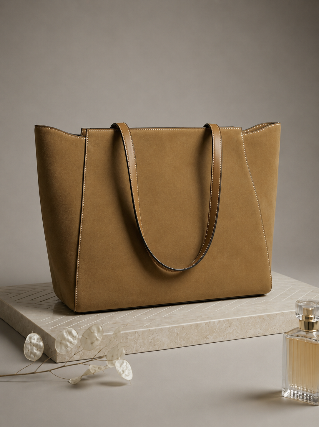 The Metropolitan Tote - Caramel