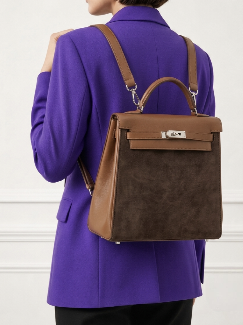 Versa Luxe Backpack - Mocha