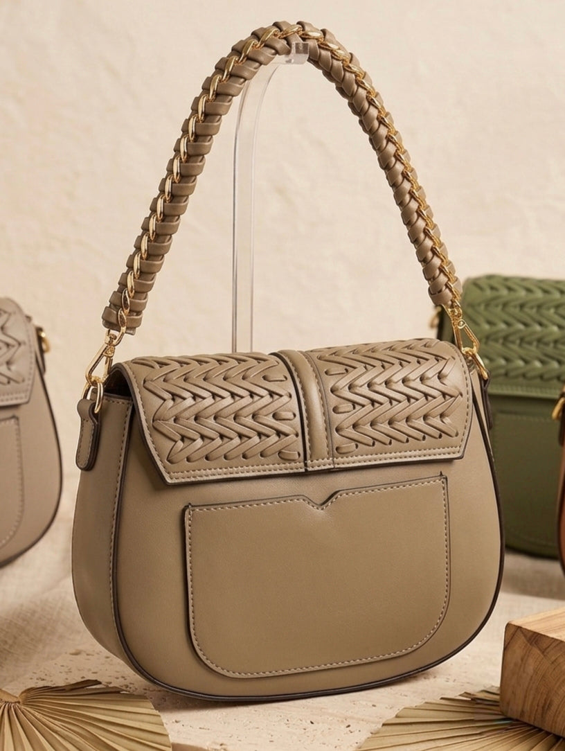 Sienna Woven Satchel