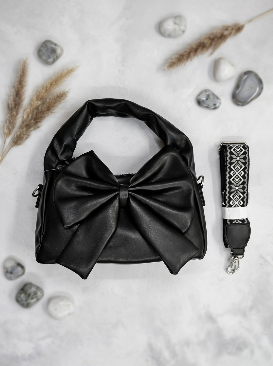 Midnight Noir Bow Mini