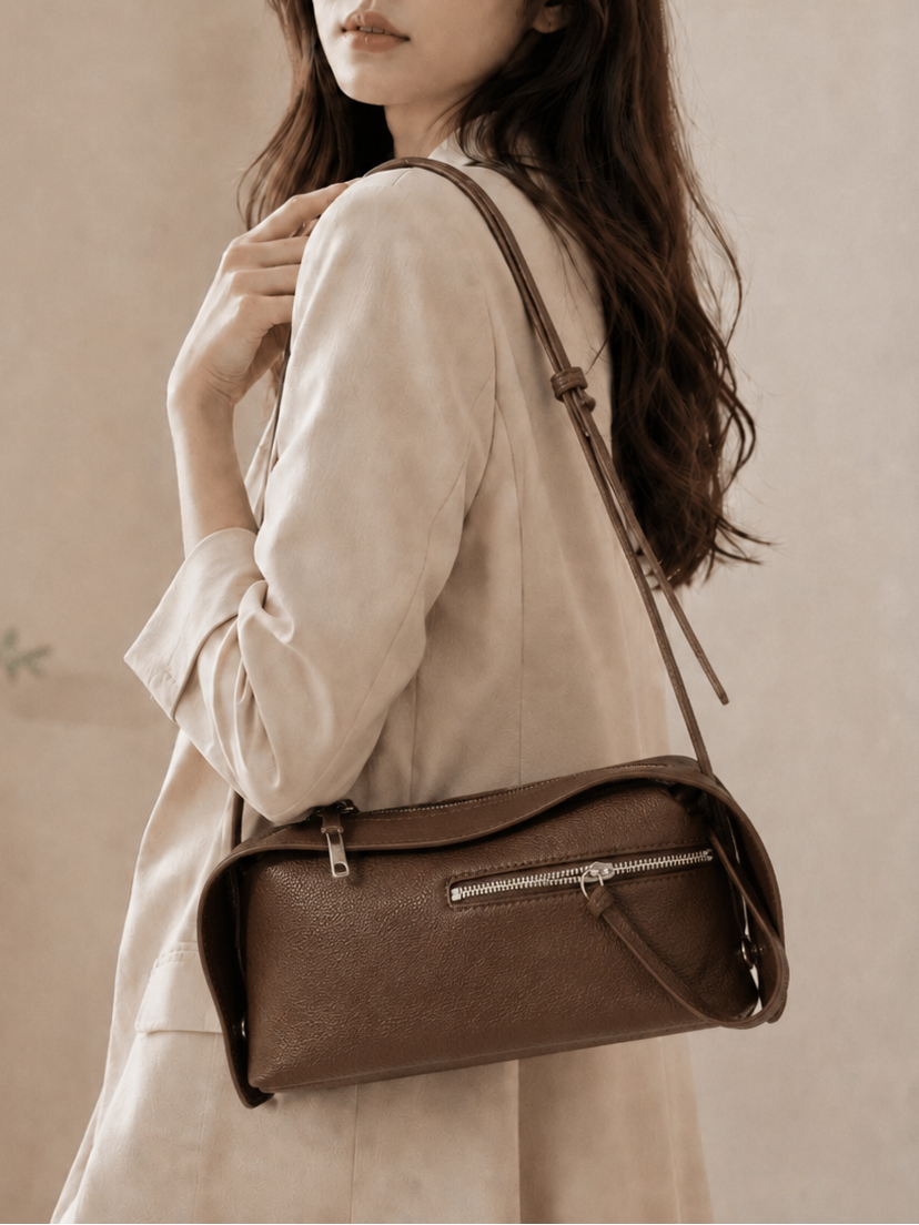 The Luxe Line Shoulder Bag