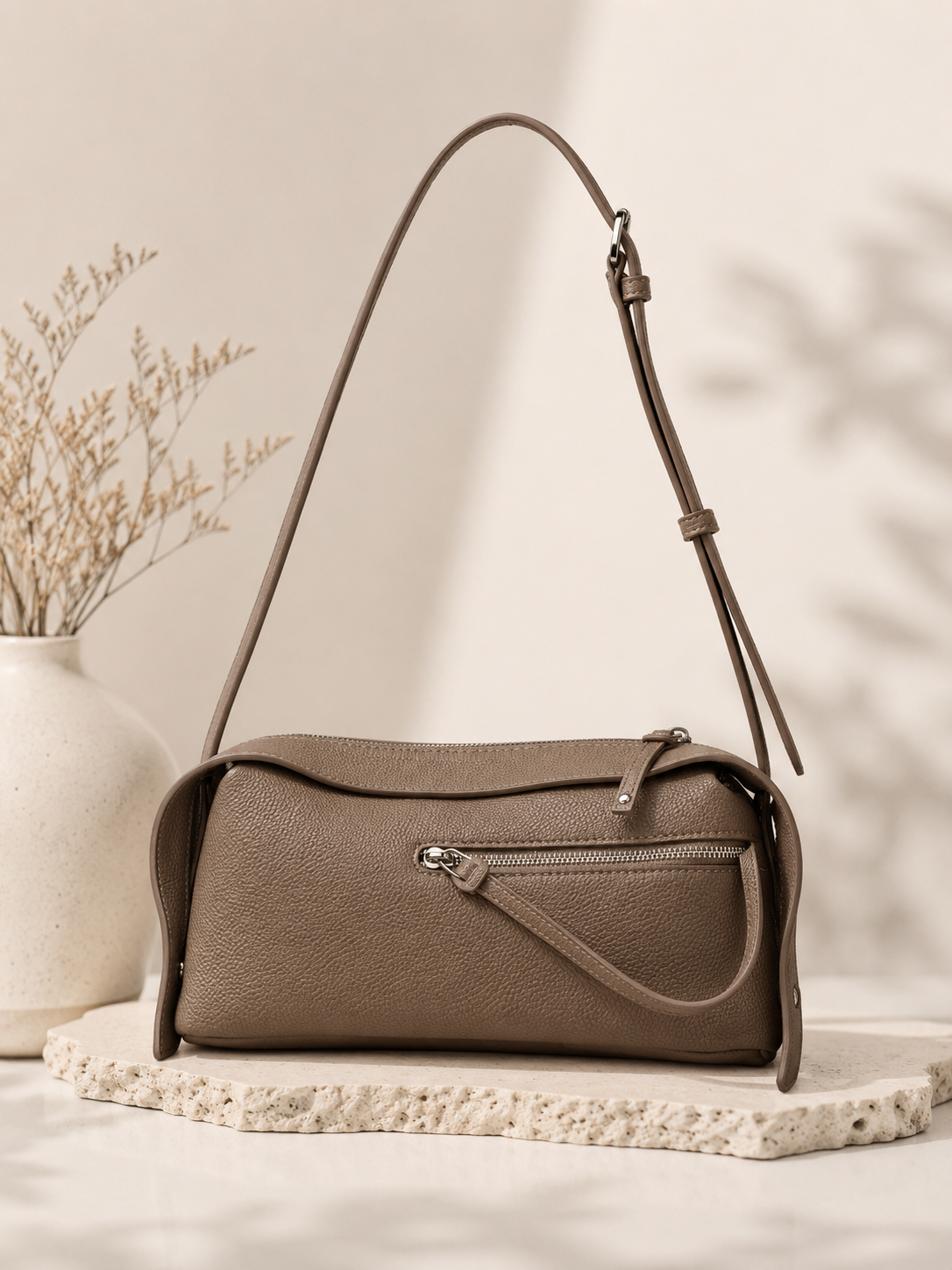 The Luxe Line Shoulder Bag